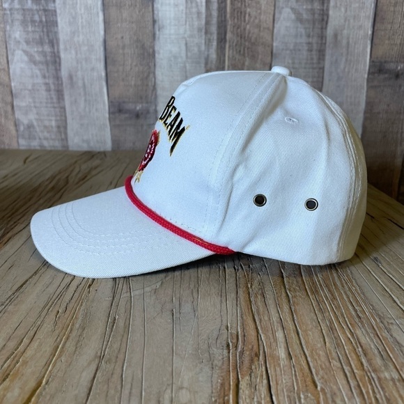 Jim Beam Bourbon Trucker Hat Adjustable Snap Back - Picture 2 of 6